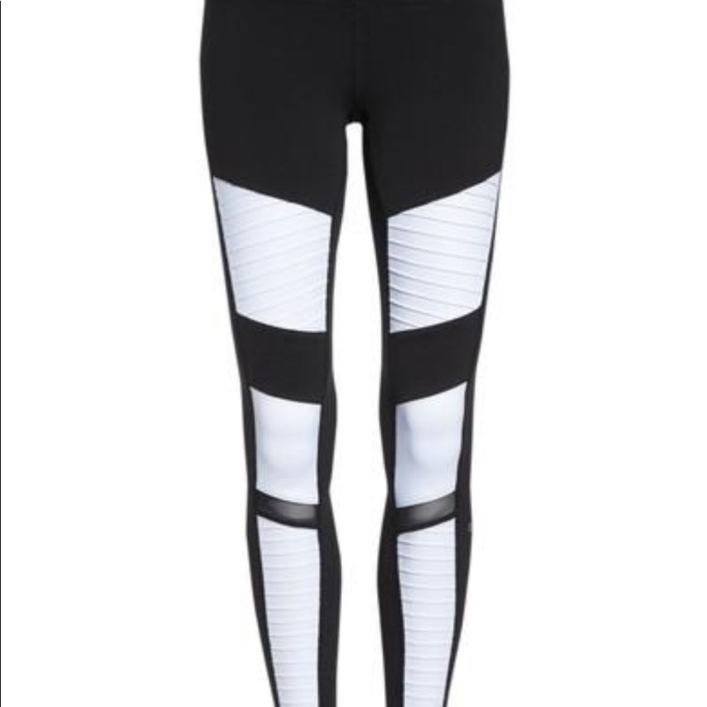Alo Yoga High Waisted Moto Leggings